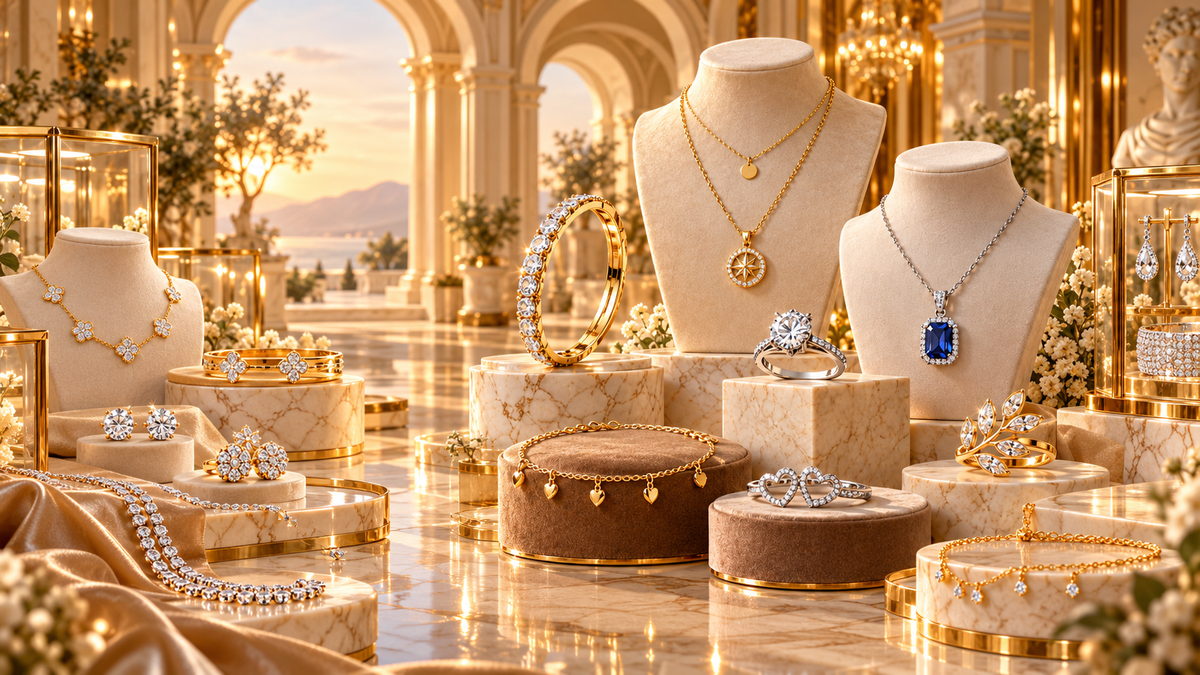 Gifzle Luxury Jewelry Gallery Exhibition Banner