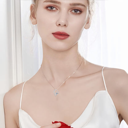 Heart Shape Zirconia Necklace